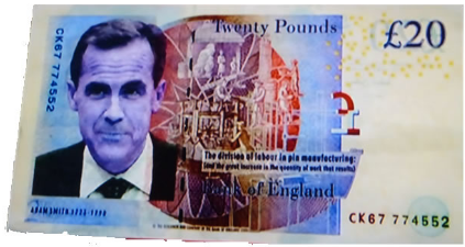 Carney banknote
