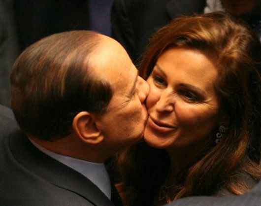 Daniela Santanche and Berlusconi