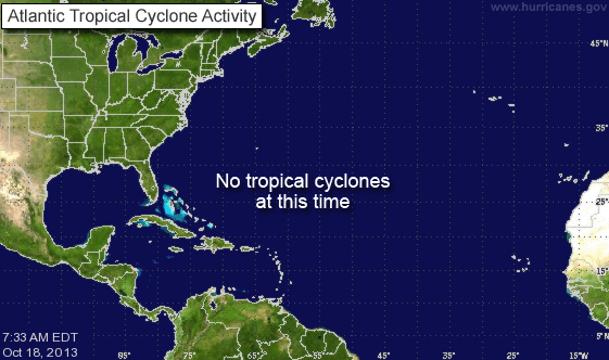 hurricane map