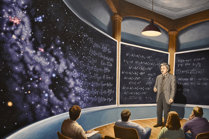 Gonsalves Chalkboard Universe
