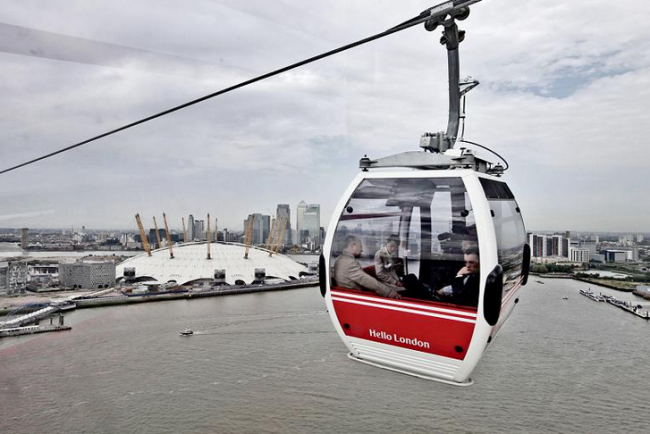 cable car in london