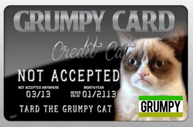 Grumpy Card