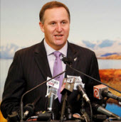 John Key returned as NZ PM for a third time