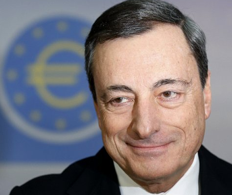 ECB president Draghi