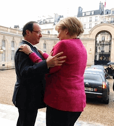 Hollande - As long as Ive still got my dear friend Angela on board everything will be fine