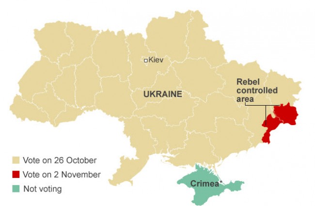 Ukraine elections 2014 * Crimeans who have kept their Ukraine citizenship can travel to vote