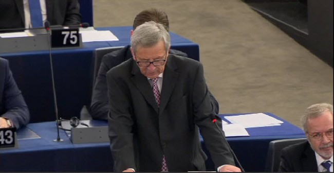 Juncker in full flow