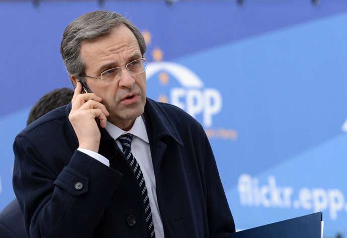 Greece's Samaras hoping to call in some favours to avoid Greek Crisis 3.0