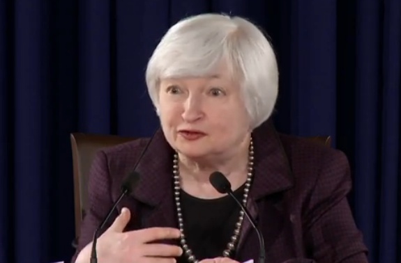 Janet Yellen after FOMC Dec 17 2014