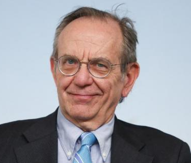 Italy's Minister of Economy and Finance Pier Carlo Padoan 18 January 2015