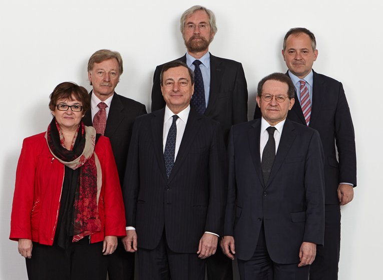 The ECB executive board - Team QE