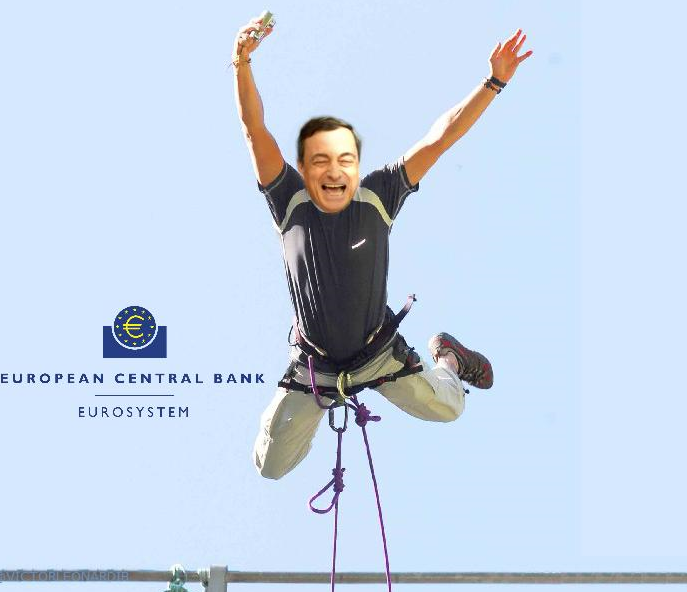 Draghi falling