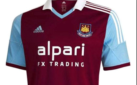 West Ham United - Oh noooo, not another berleedin' fx company on our shirts