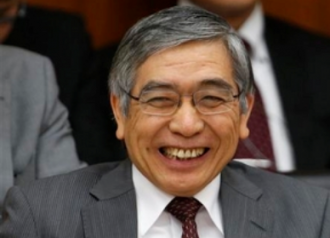 Kuroda- Having a laugh.. No really, he is