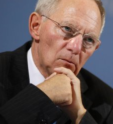 Schaeuble - Sticking with the old  nothing to do with us chestnut