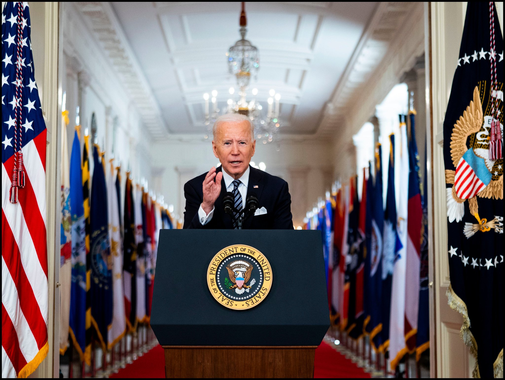 Biden to move up date for broad vaccine availability