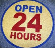 open 24-7