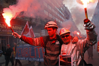 french protest