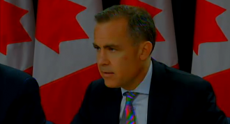 Bank of Canada governor Mark Carney, April 17, 2013