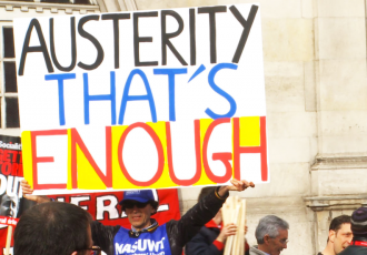 Austerity protest April 22, 2013