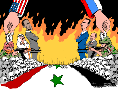 syria cartoon