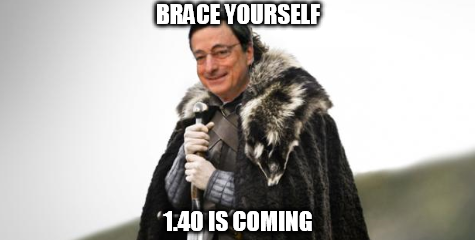 Draghi meme stark winter is coming game of thrones 