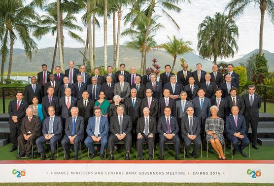G20 officials on yet another jolly