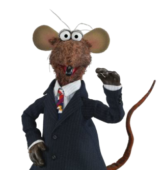 rat in a suit
