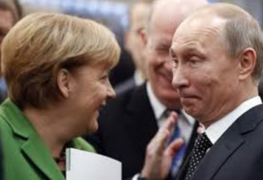 Merkel and Putin in another love fest
