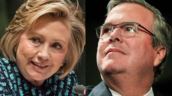 Hilary Clinton Jeb Bush