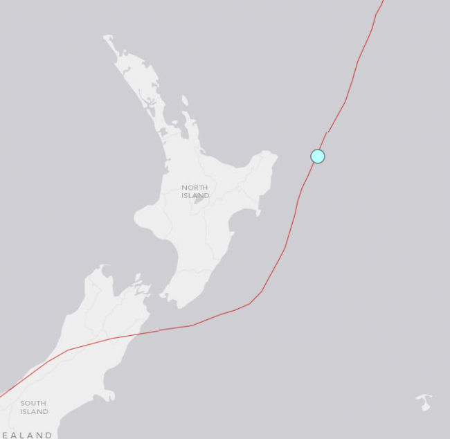 New Zealand earthquake 17 November 2014