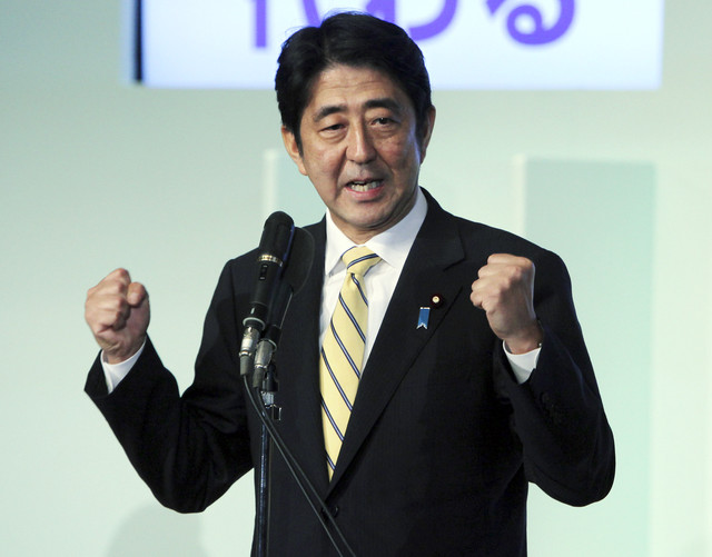 Abe - Heading for a vote of confidence. But for how long?