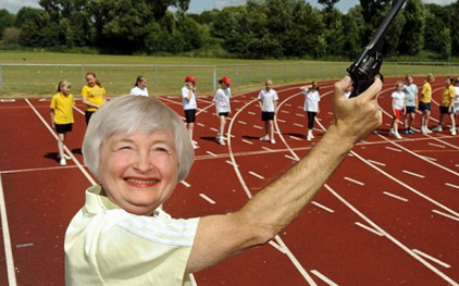 Yellen starting pistol