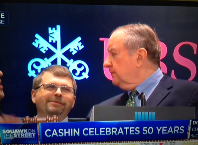 Art Cashin celebrates 50 years on the floor of the NYSE