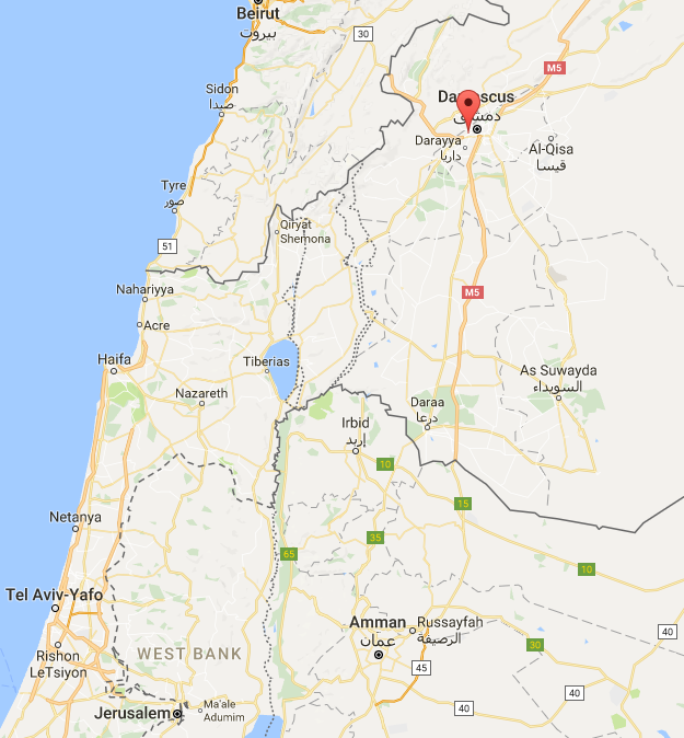 Unconfirmed reports - airstrikes on Syria's Mezzeh & International ...