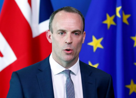 UK foreign secretary Raab is expected to make an announcement on extradition arrangements with Hong Kong on Monday UK time in parliament.