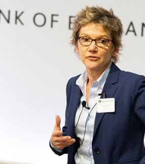 Mary Daly is President and Chief Executive Officer of the Federal Reserve Bank of San Francisco 