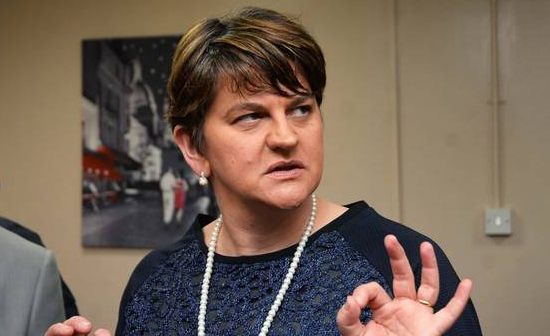 Comments from DUP leader Arlene Foster