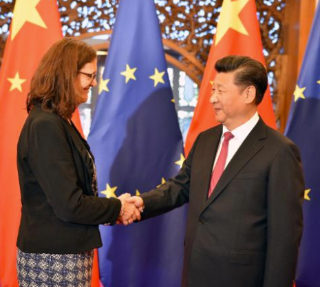 The European Union, like the US, wants China to further open its markets to investment. 