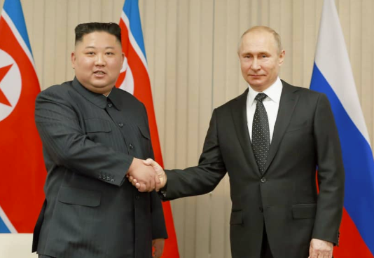 Kim Jong Un meeting Vladimer Putin
