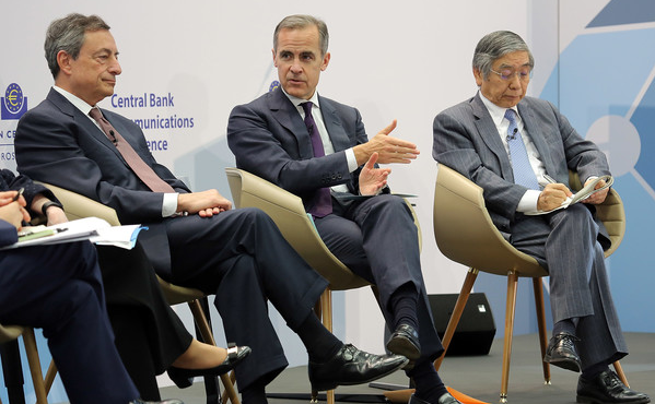 Draghi Carney Kuroda