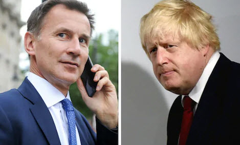 Hunt vs Johnson for UK PM