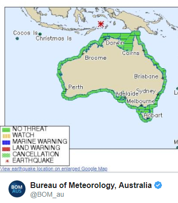 Darwin is capital of the Northern territory. Some buildings have been evacuated in the city.