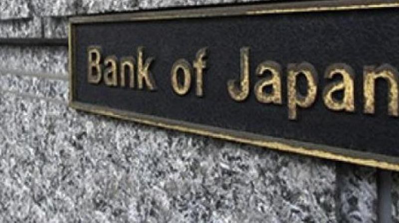 Bank of Japan building sign