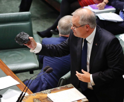 Australian pm morrison coal
