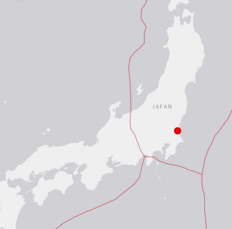 Magnitude 5.0 reported by EMSC, M5.3 by USGS Depth is 104km