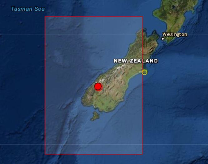 Quake near Milford Sound in NZ, magnitude 5.5 to 5.9 (varying reports)