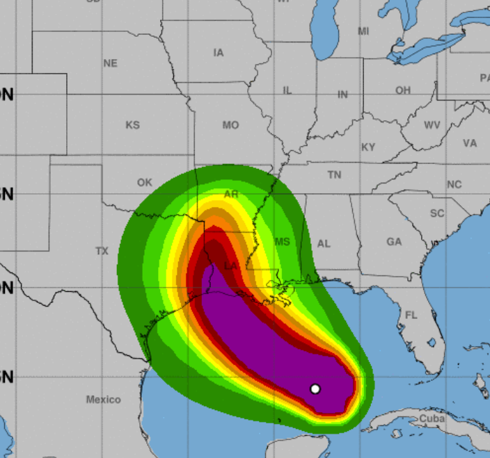 Latest update from the NHC, warnings on storm surges, hurricane