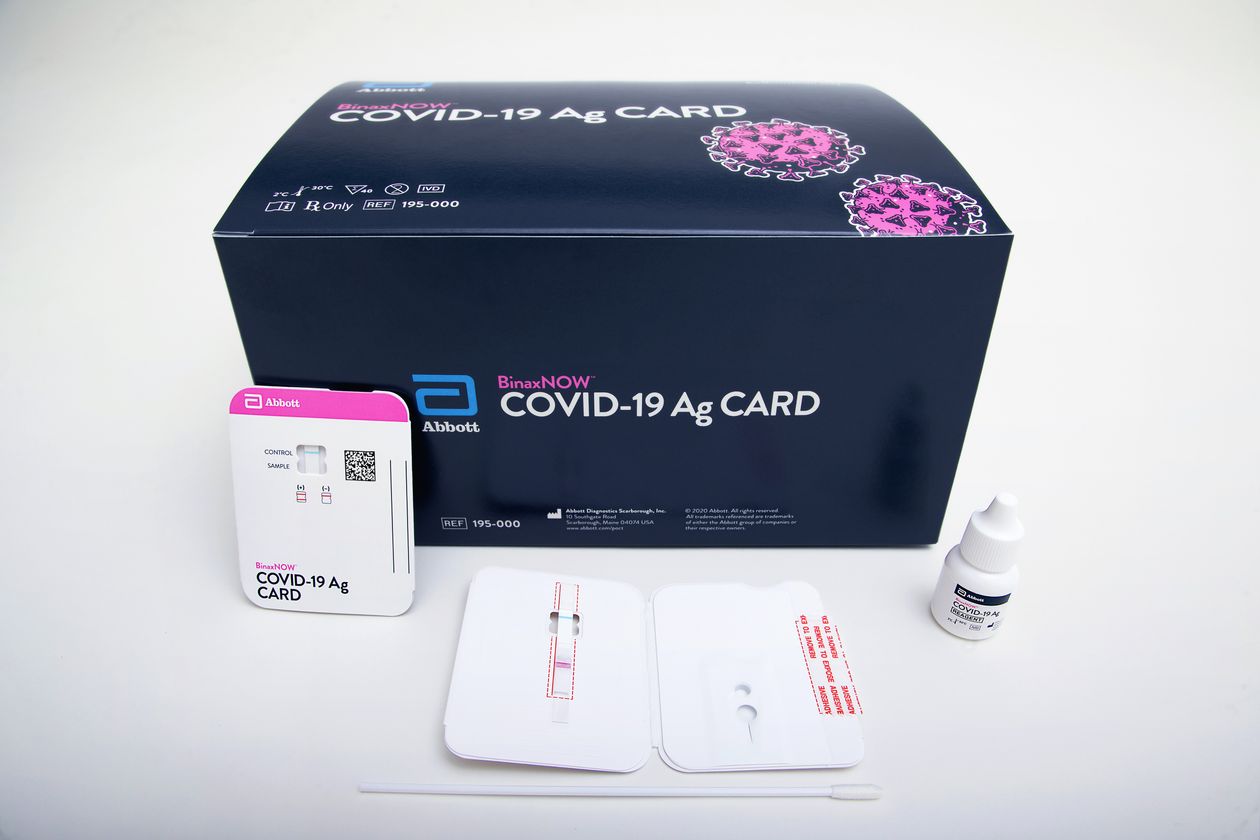 The news: Coronavirus - Abbott launches a $5 Covid-19 test, 15 min turnaround. No lab required.