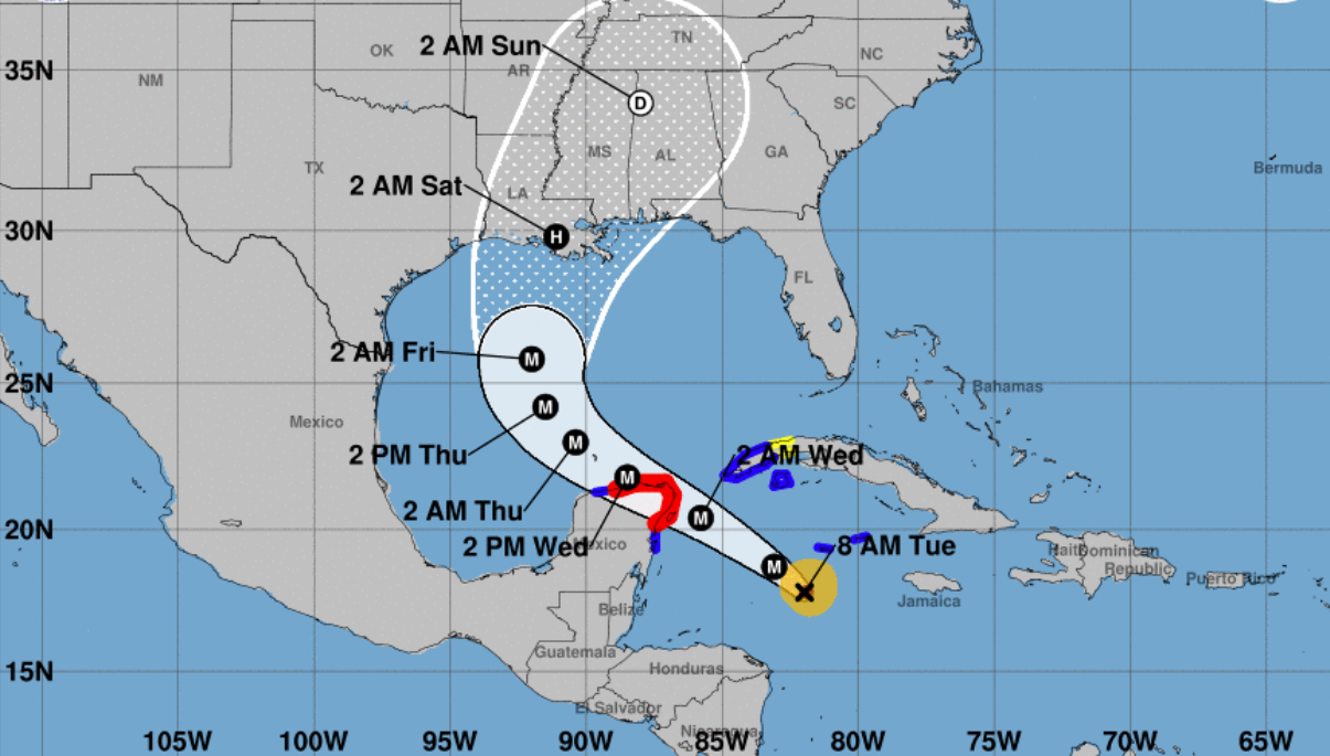 Forecasts show Category 3 or Category 4 hurricane